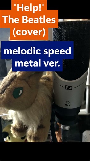 Exploring the origins of melodic speed ​​metal - The Beatles 'Help'(cover) #shorts
