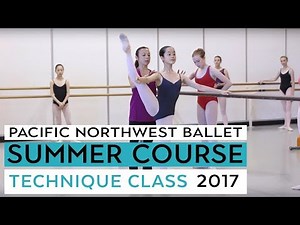 Ballet Technique Class Level VI - PNB's Summer Course 2017
