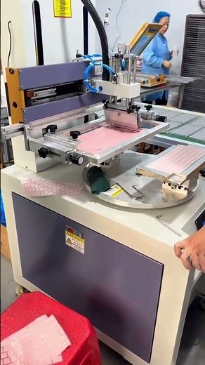 Silk Screen Printing Machine for Silicone Keypad | Simultaneous Printing & Loading High Efficiency
