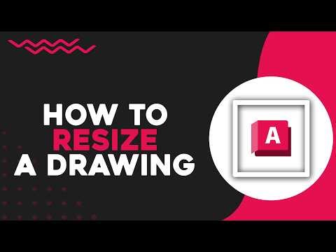 How To Resize an AutoCAD Drawing (Quick Tutorial)