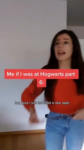 I should invent spells more often #harrypotter #hogwarts #comedy | Silvia AILaught