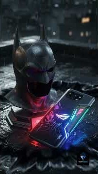 ASUS ROG Phone 6 Batman Edition — The Dark Knight of Gaming Phones! 🦇🔥 #tech #mobile #shorts