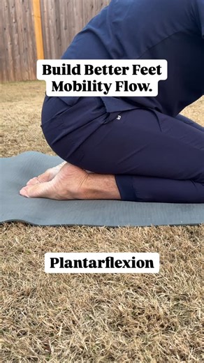 Dr. Jonathan Schutza PT, DPT on Instagram: "I like this mobility flow for improved ankle Plantarflexion/dorsiflexion/toe extension. I do 5 rounds daily. Together we can #buildbetterfeet"