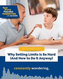 On today’s episode of Real World Peaceful Parenting, we’re tackling a big challenge—setting and enforcing limits with both kindness and firmness. 🛑✨ Ever set a boundary, only to cave when your child pushes back? You’re not alone! It’s tough to stay firm when meltdowns, guilt, or fear of being the "mean parent" come into play. But here’s the truth: holding limits actually helps your child feel safe, loved, and secure. In this episode, I’m sharing: ✅ Why enforcing limits is so hard—and what to do