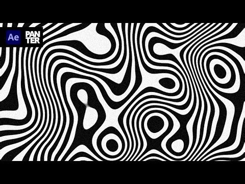 How to Create Liquid Wavy Line Pattern in After Effects