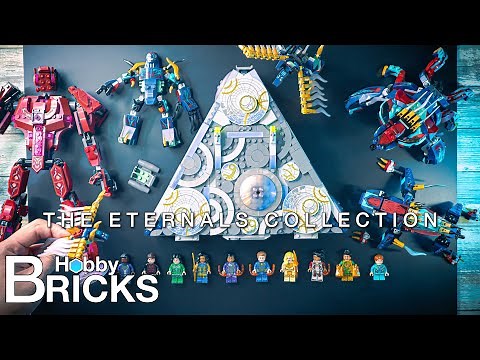 Lego Marvel Eternals Complete Collection | Speed Build | Beat Building