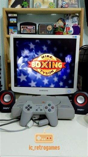 Mike Tyson boxing #retrogaming #retrogames #playstation #ps1 #boxing #miketyson #retro #oldgames