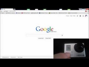 Gopro mit den PC Verbinden Liveübertragung Deutsch