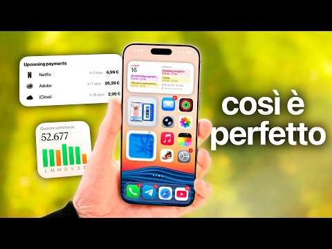 PERSONALIZZAZIONE iPhone DEFINITIVA: APP e WIDGET che DEVI PROVARE!