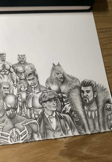 Exploring Sketch Art Styles in the Multiverse Theme