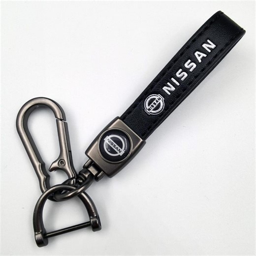 Nissan Lambskin Keychain Men's Car Metal Key Chain Pendant Creative Small Gift - Etsy