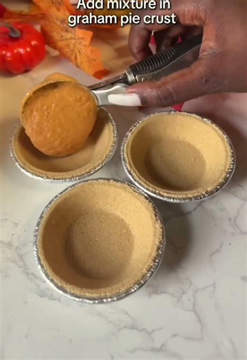 Air fryer pumpkin pies 🎃
