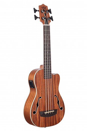 Journeyman Acoustic-Electric U•BASS® with F-Holes - Kala Brand Music Co.™