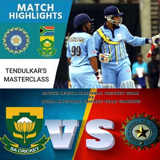 48K views · 517 reactions |  INDIA vs SOUTH AFRICA 2000 | Sachin...