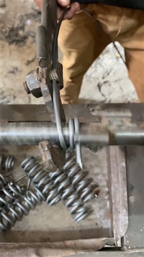 From Wire to Powerful Spring | Satisfying Spring Making Process