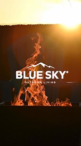 Experience the magic of a smokeless fire pit from Blue Sky Outdoor Living. | Blue Sky Outdoor Living