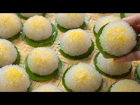This type of tapioca cake is simple yet delicious, and it stays soft even after a day.