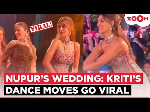 Nupur Sanon & Stebin Ben’s WEDDING celebrations kick off, Kriti Sanon dazzles on dance floor