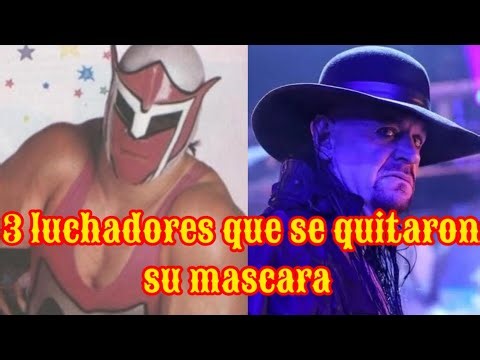 3 wrestlers who took off their masks