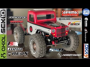 Axial SCX10II Building project LCG Chassis, Axles, Transmission, Electronics, Body & more (Part 3)