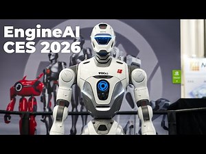 EngineAI T800 Humanoid Robot at CES 2026