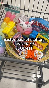 Find out what the bunny already knows 🐰 You can find tons of basket builders under $5* at GIANT! *Prices and availability subject to vary. | GIANT