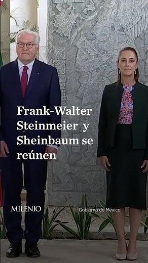 Claudia Sheinbaum welcomes Frank-Walter Steinmeier to Cancun