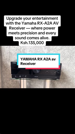 ‼️Next-Level Home Cinema Starts Here‼️ Upgrade your entertainment with the Yamaha RX-A2A AV Receiver — where power meets precision and every sound comes alive. Why You Need This Beast: ✅Cinematic Surround Sound Experience true Dolby Atmos & DTS:X audio — feel every explosion, dialogue, and soundtrack like you’re inside the movie. ✅Perfect for Gaming With HDMI 2.1 support, enjoy smoother gameplay, reduced lag, and stunning 4K/120Hz visuals — built for next-gen consoles. ✅Hi-Fi Music Performance P