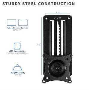 Single 17” to 32” Monitor Wall Mount