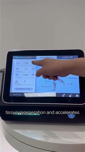 Pain Relief Muscle Bone Tissue Regeneration Treatment Extracorporeal Shockwave Machine