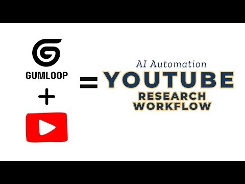 AI Automation : Youtube Research Agent with Gumloop workflows