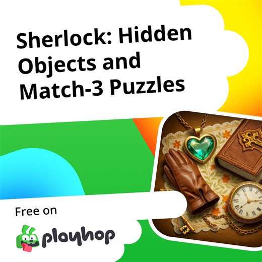 Sherlock: Hidden Objects and Match-3 Puzzles: Play Online For Free On Playhop