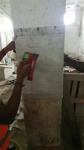 Ferroscan test on an existing structure as part of a structural...