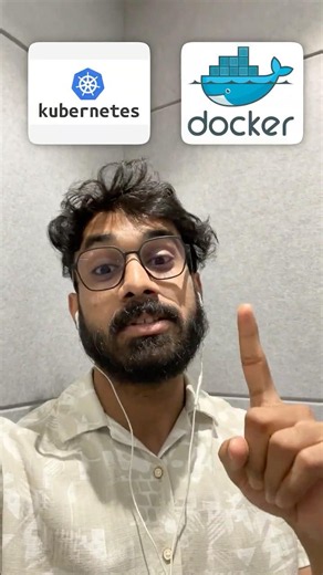 Docker vs Kubernetes 🤔 #shorts #devops #Docker #Kubernetes #Programming #Coding