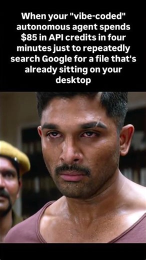 Ye hota hai jab AI agent ko properly instructions nahi dete 😂#AIFail #VibeCodeing #viral #ᴛʀᴀɴᴅɪɴɢ