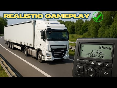 ETS 2 with working Tachograph!