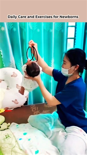 Daily Care and Exercises for Newborns #exercise #baby