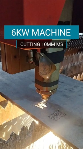 6KW Fiber Laser Cutting 10mm Mild Steel with Oxygen | Fast & Precise MS Cutting