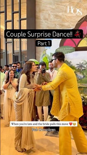 PART 1 - Bride Surprise Dance Performance for the Groom | Couple Dance | Indian Wedding | Sangeet