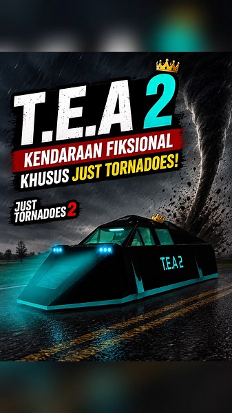 T.E.A 2 Kendaraan Pemburu Badai Yang Berani Tampil Beda. #shorts #faktaunik #roblox #tornado