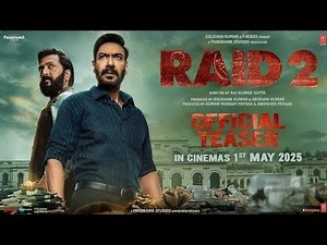 RAID 2 - Final Trailer | Ajay Devgn | Ritesh Deshmukh | Vaani Kapoor | Bhushan k | New Movies 2025