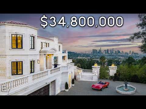 Inside an Iconic Los Angeles Estate with Insane City Views!