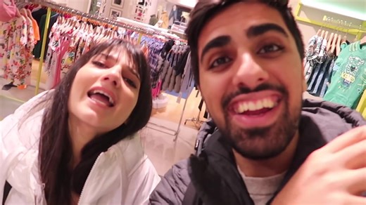 新一期movlog mo和narins一起过情人节了，这是他第一个情人节！