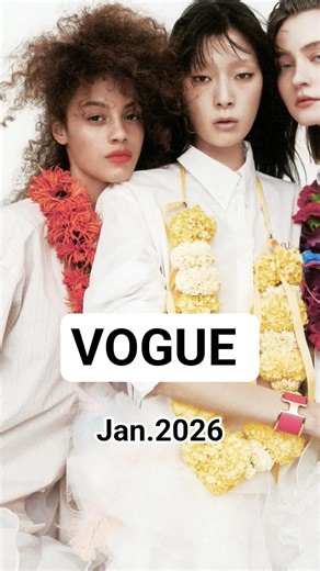 VOGUE YOUTUBE JAN 2026 #fashion #vogue #fashion magazine