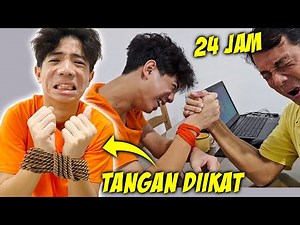 24 HOURS XAVIER'S HANDS ARE TIED UP ! DIFFICULT CHALLENGE ?