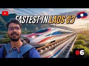 Riding Laos’ FASTEST Train 🚄 | China-Laos Railway Experience 🇱🇦