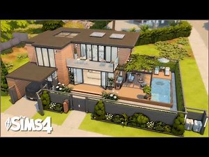 My Best Modern Luxury Family House Yet | No CC | The Sims 4 Speed Build ✨