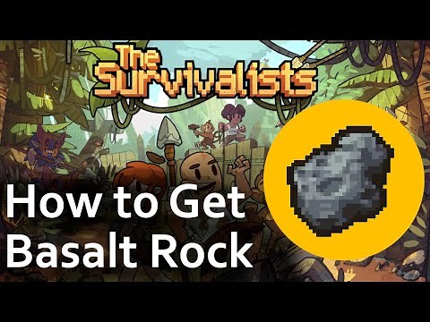 How to Get Basalt Rock | The Survivalists