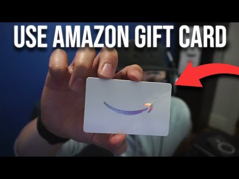 How to Use a GIFT CARD on Amazon App (Redeem Gift Card)