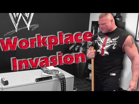 Heyman reveals footage of Lesnar's workplace invasion at WWE headquarters: Raw, May 6, 2013